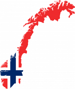 Norwegen - Flagge
